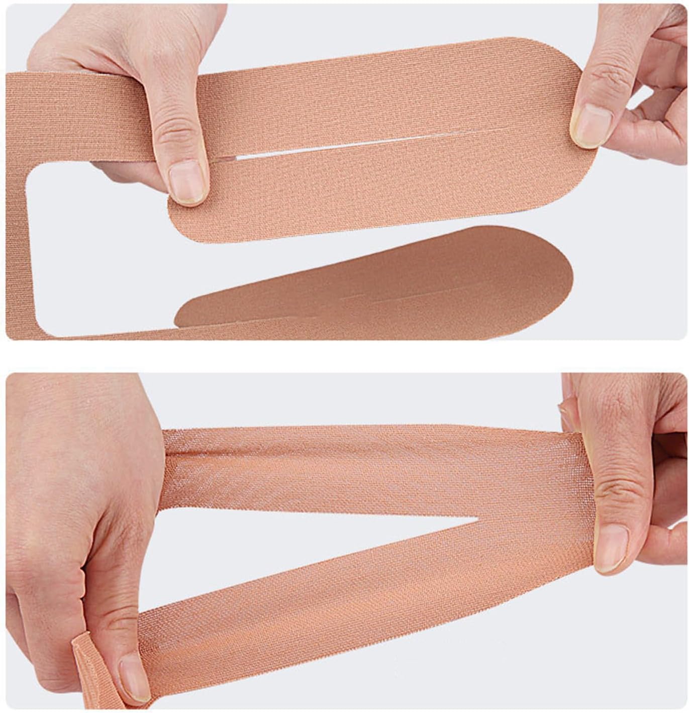Cinta de Kinesiología Pre-cortada para la Rodilla, Rótula y Menisco