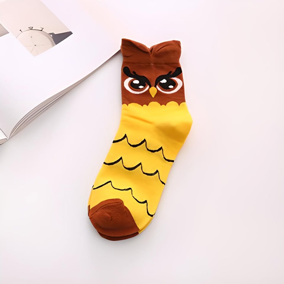 Medias con Diseño de Búho