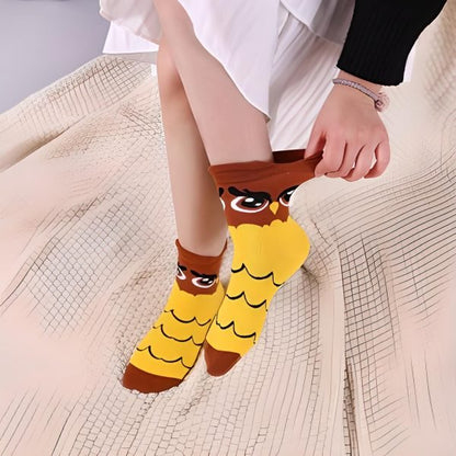 Medias con Diseño de Búho