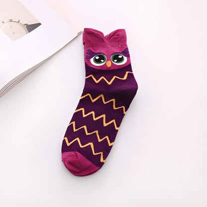Medias con Diseño de Búho
