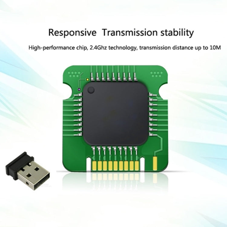 Mini Teclado y Mouse Inalámbrico USB Portátil