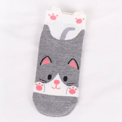 Medias Cute con Diseño de Animales