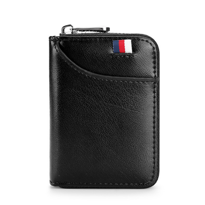 Tarjetero Elegante Unisex con Cierre