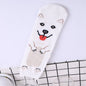 Medias Color Entero con Diseño de Perros