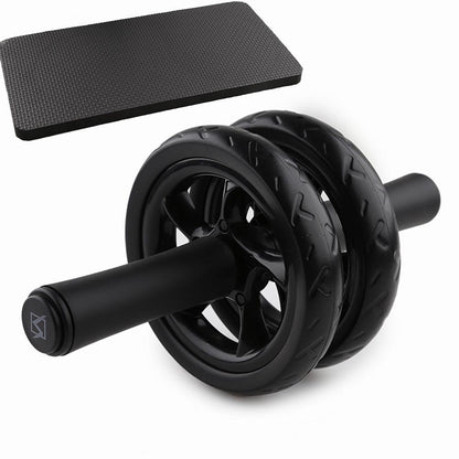 Rueda Abdominal Doble Antideslizante con Mat mini para Rodillas