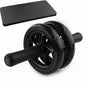 Rueda Abdominal Doble Antideslizante con Mat mini para Rodillas