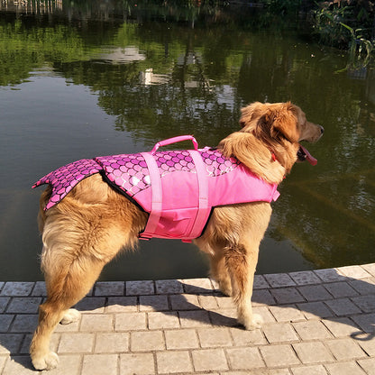 Flotador con Diseño de Sirena para Mascotas