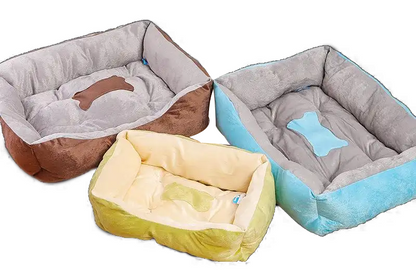 Cama Ecoamigable con Fondo de Diseño de Hueso