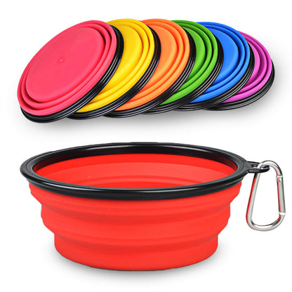 Bowl de Silicona Plegable para Mascotas