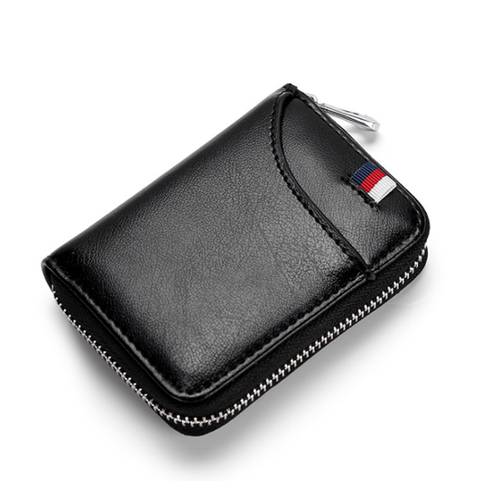 Tarjetero Elegante Unisex con Cierre