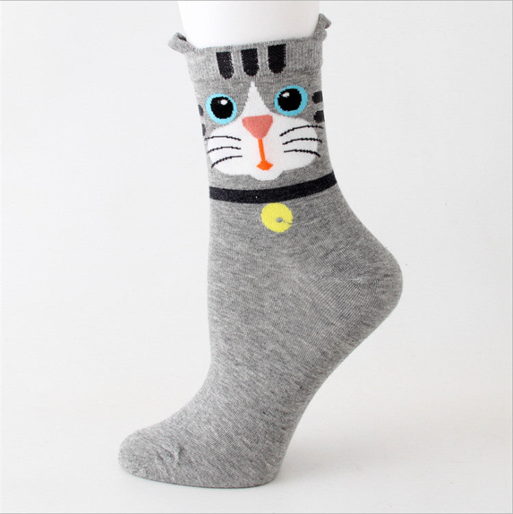 Medias Altas con Diseño de Animales