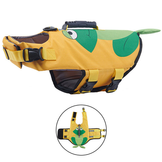 Flotador con Diseño de Rana para Mascotas