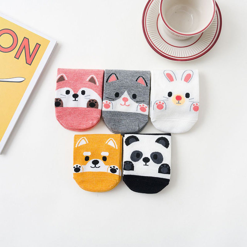 Medias Cute con Diseño de Animales