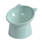 Bowl Alto Inclinado con Cuello de Estilo Nórdico para Gatos