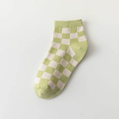 Medias con Diseño de Tablero de Ajedrez