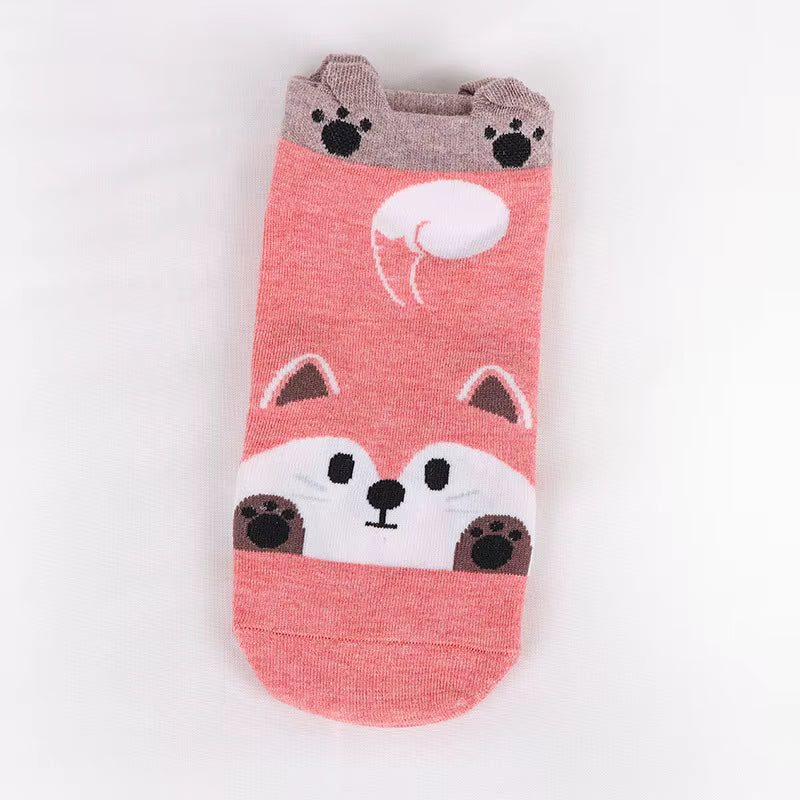 Medias Cute con Diseño de Animales