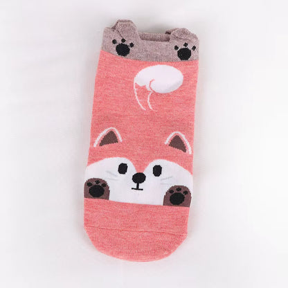 Medias Cute con Diseño de Animales