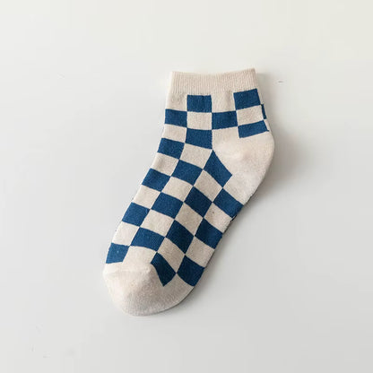 Medias con Diseño de Tablero de Ajedrez