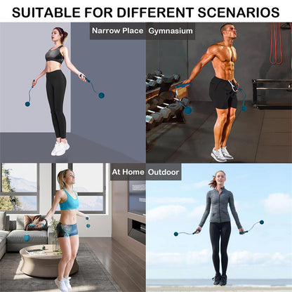 Cuerda con Bola para Saltar Sin Cable
