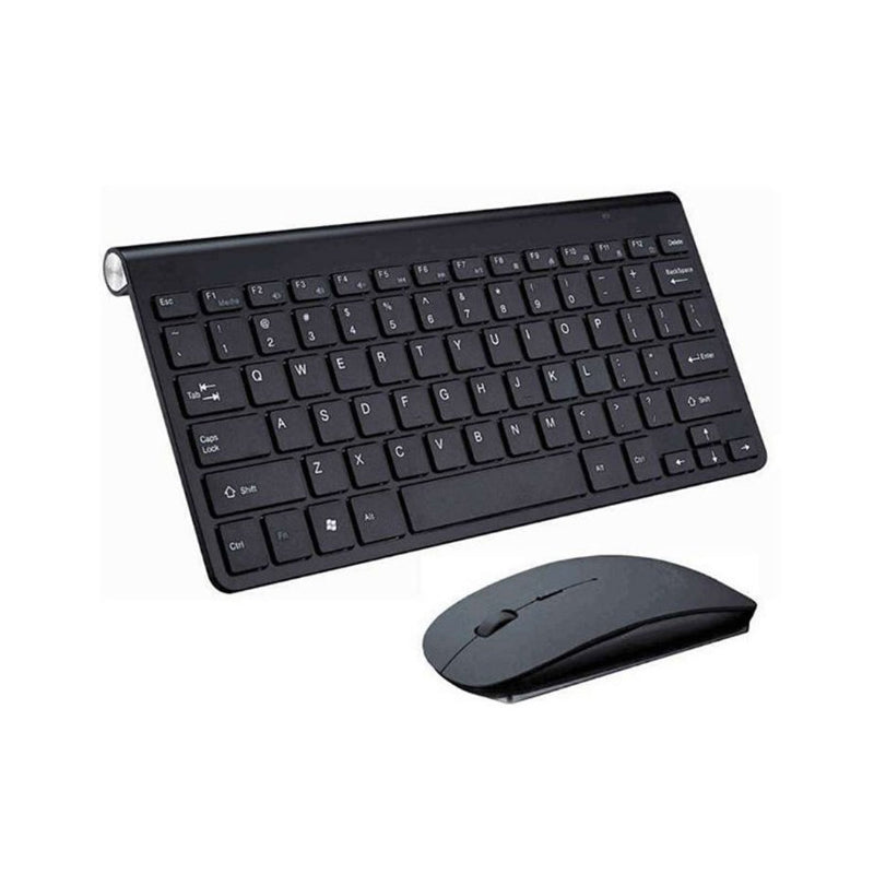 Mini Teclado y Mouse Inalámbrico USB Portátil