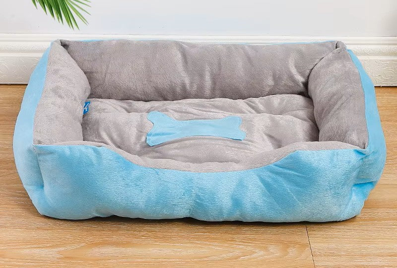 Cama Ecoamigable con Fondo de Diseño de Hueso