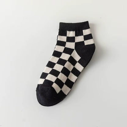 Medias con Diseño de Tablero de Ajedrez
